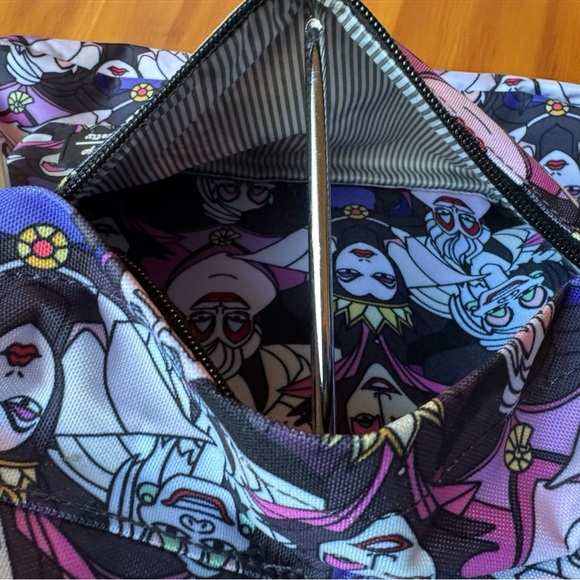 Loungefly Disney Villains Backpack – Evil Queen, Ursula, Maleficent, Cruella - Picture 8 of 16